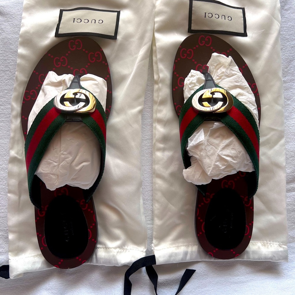Gucci Flip Flops